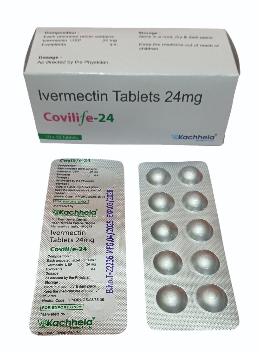 Buy Ivermectin 24 Mg Online (Covilife-24)