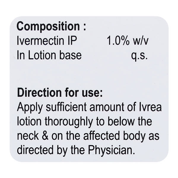 Ivermectin Lotion 1.0% w/v (Ivrea)