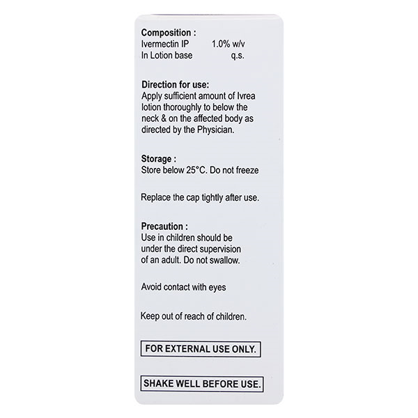 Ivermectin Lotion 1.0% w/v (Ivrea)